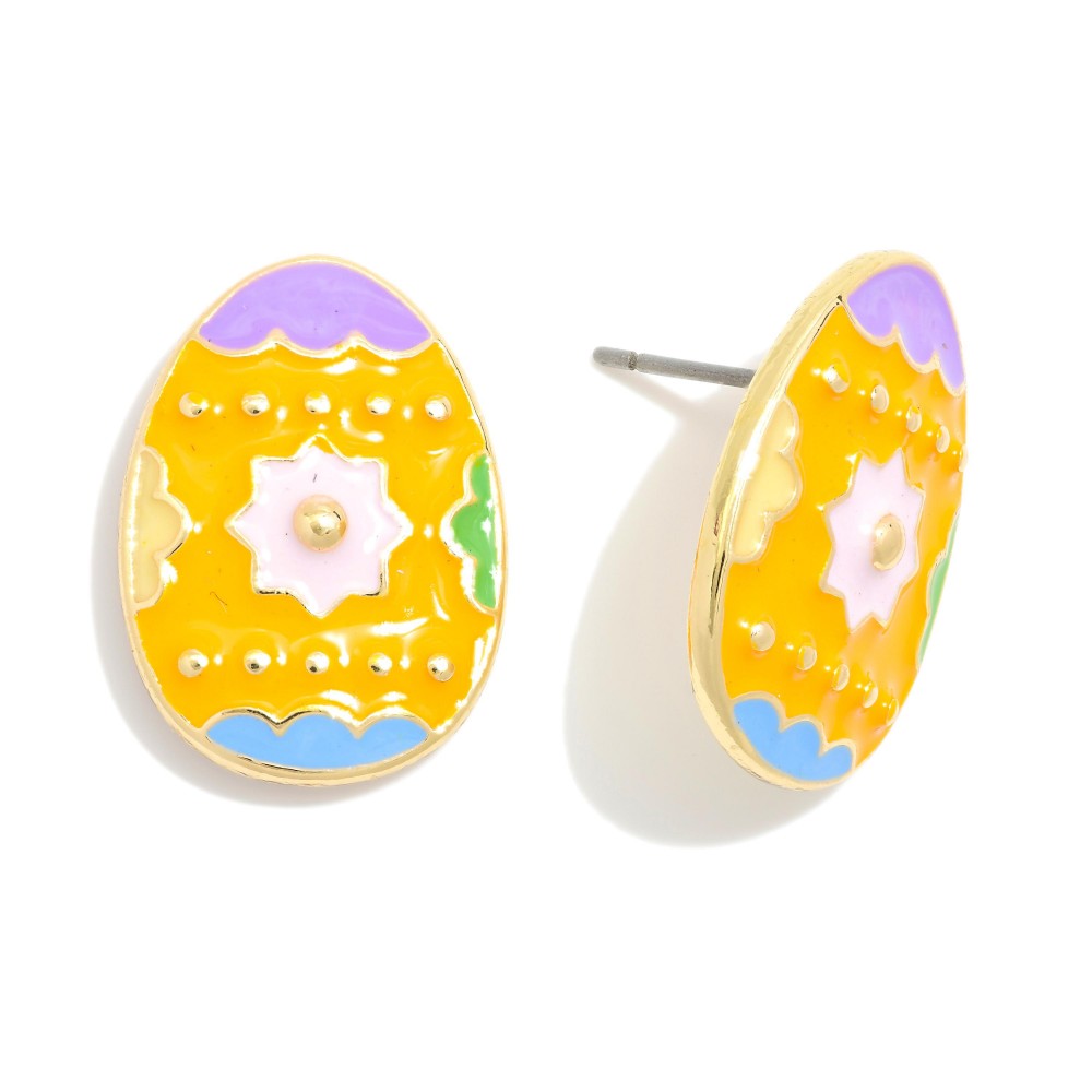 Easter Egg Stud Earrings