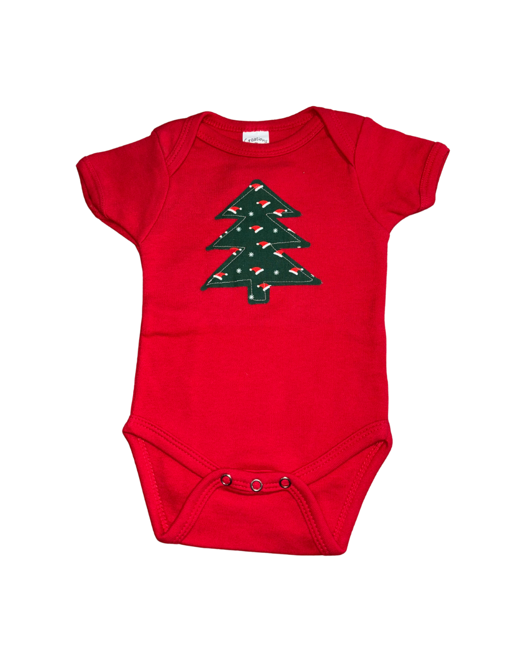 Christmas Tree Red Onsie