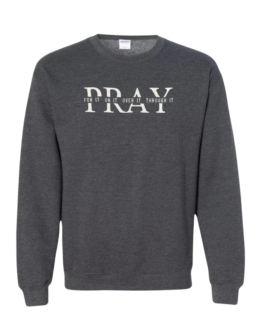 Pray Grey Crewneck