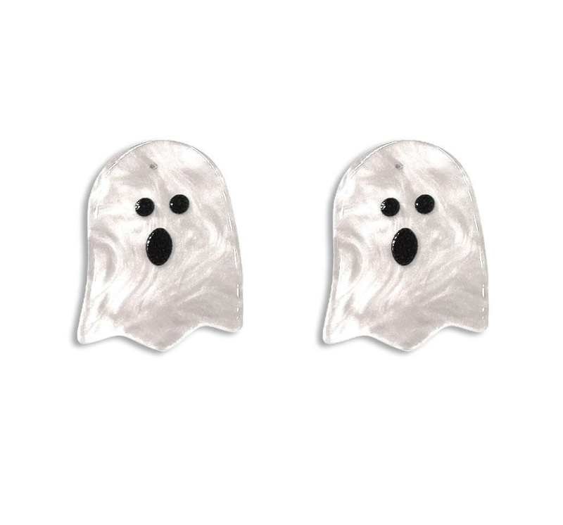 Ghost Stud Earrings