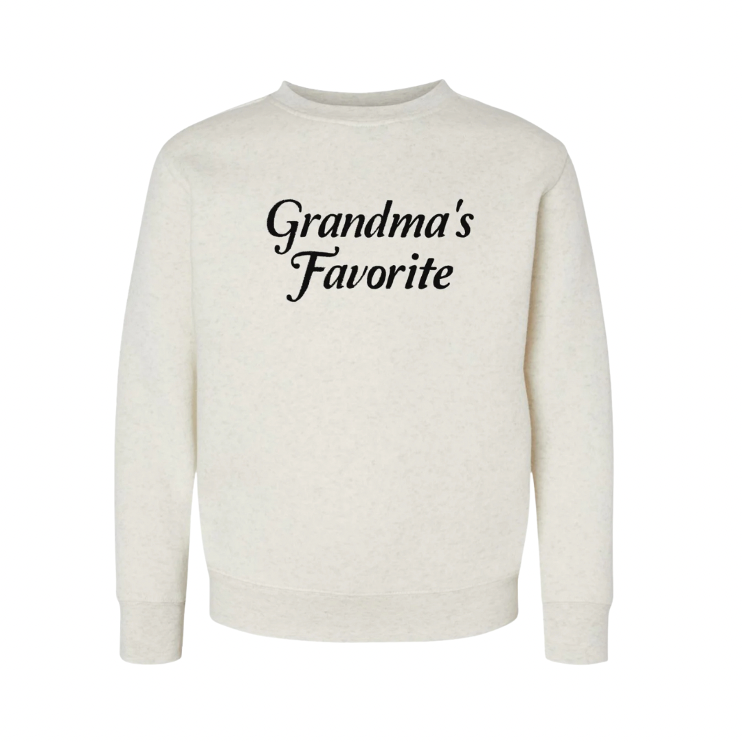 Grandma's Favorite Youth Crewneck