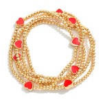 Red Heart Bracelet