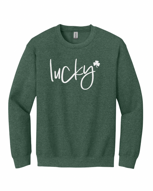 Lucky Clover Crewneck