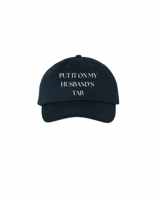 Put It On My Husbands Tab Cap