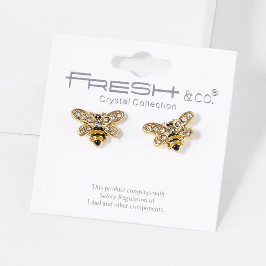 Honey Bee Earrings