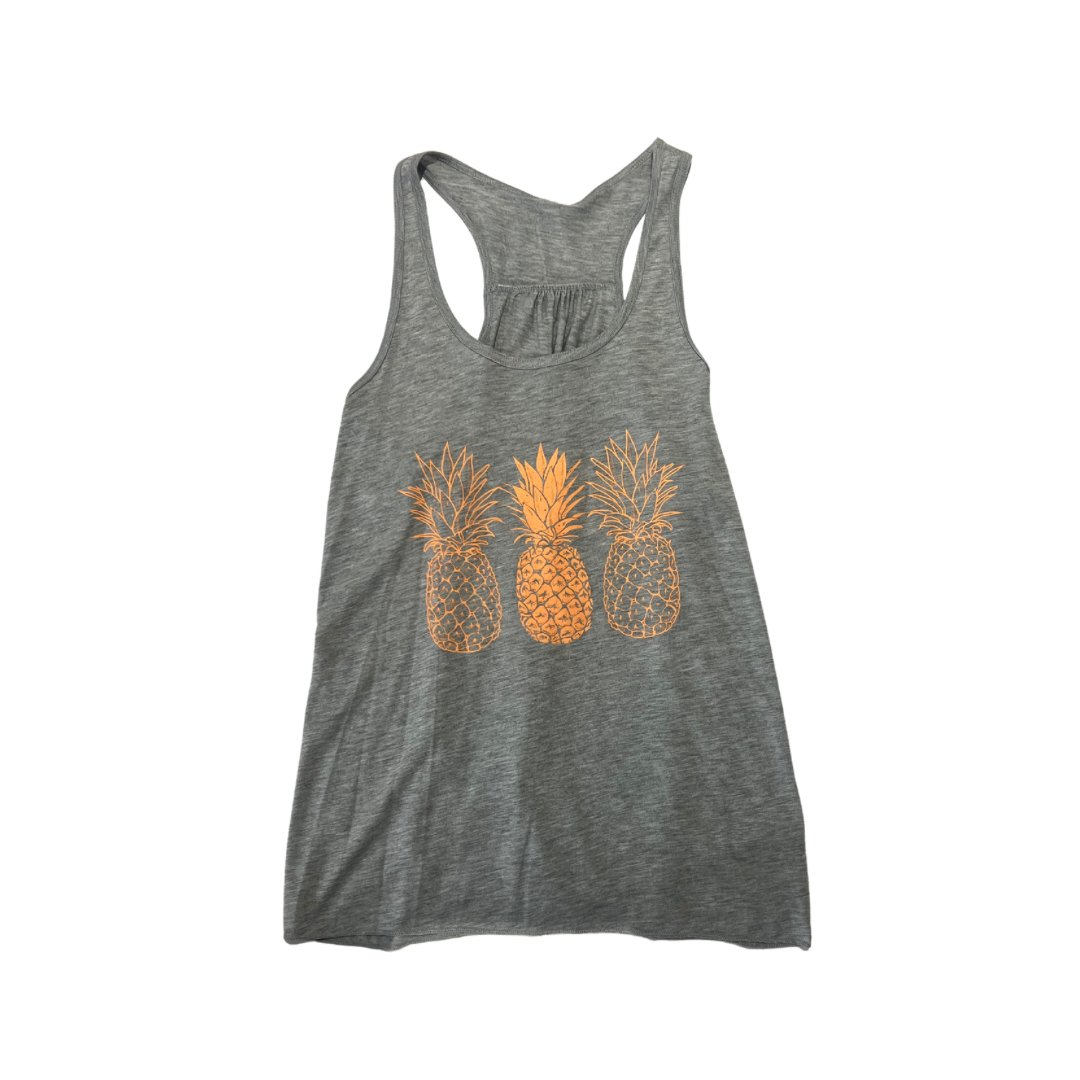 Pineapple Gray Tank Top