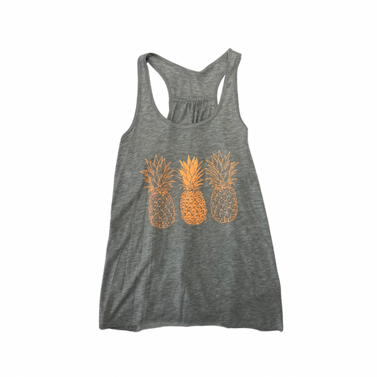 Pineapple Gray Tank Top
