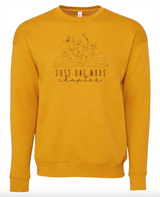 Just One More Crewneck Bella Canvas