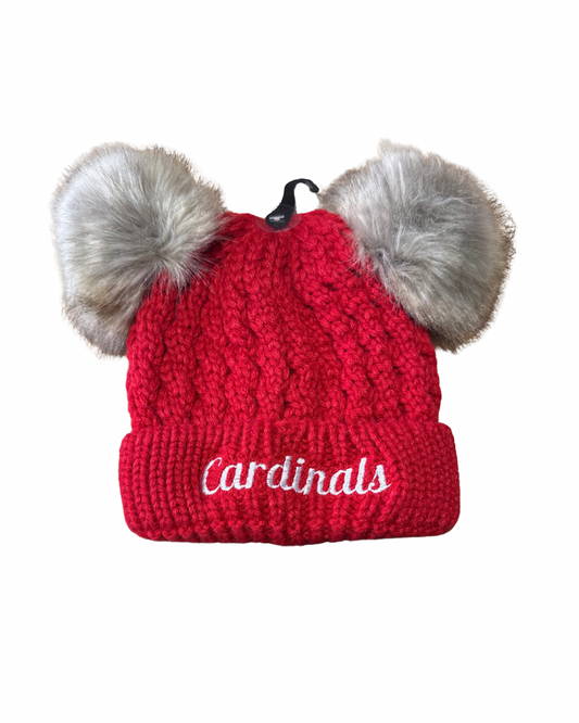 C.C Kids Cardinals Red Beanie