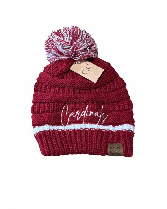 Script Cardinals C.C Beanie
