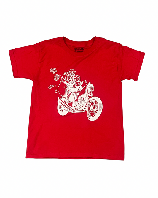 Motorcycle Santa T-Shirt