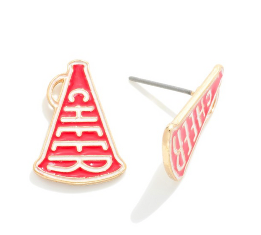 Cheer Stud Earrings