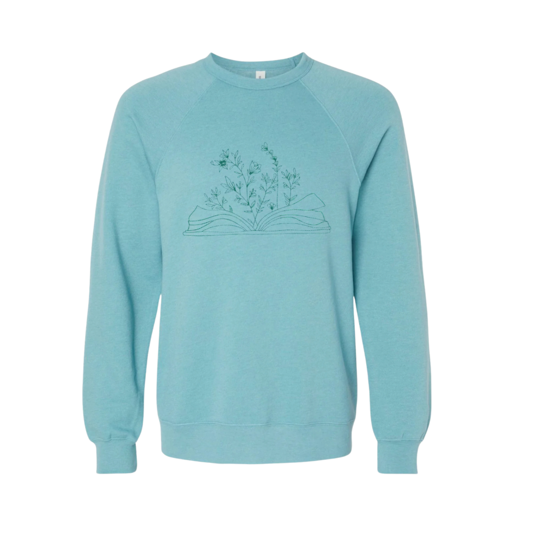 Flower Book Crewneck
