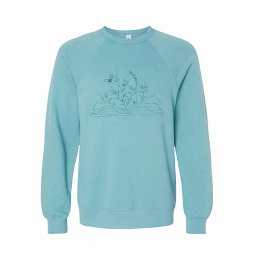 Flower Book Crewneck