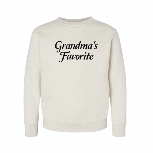 Grandma's Favorite Youth Crewneck